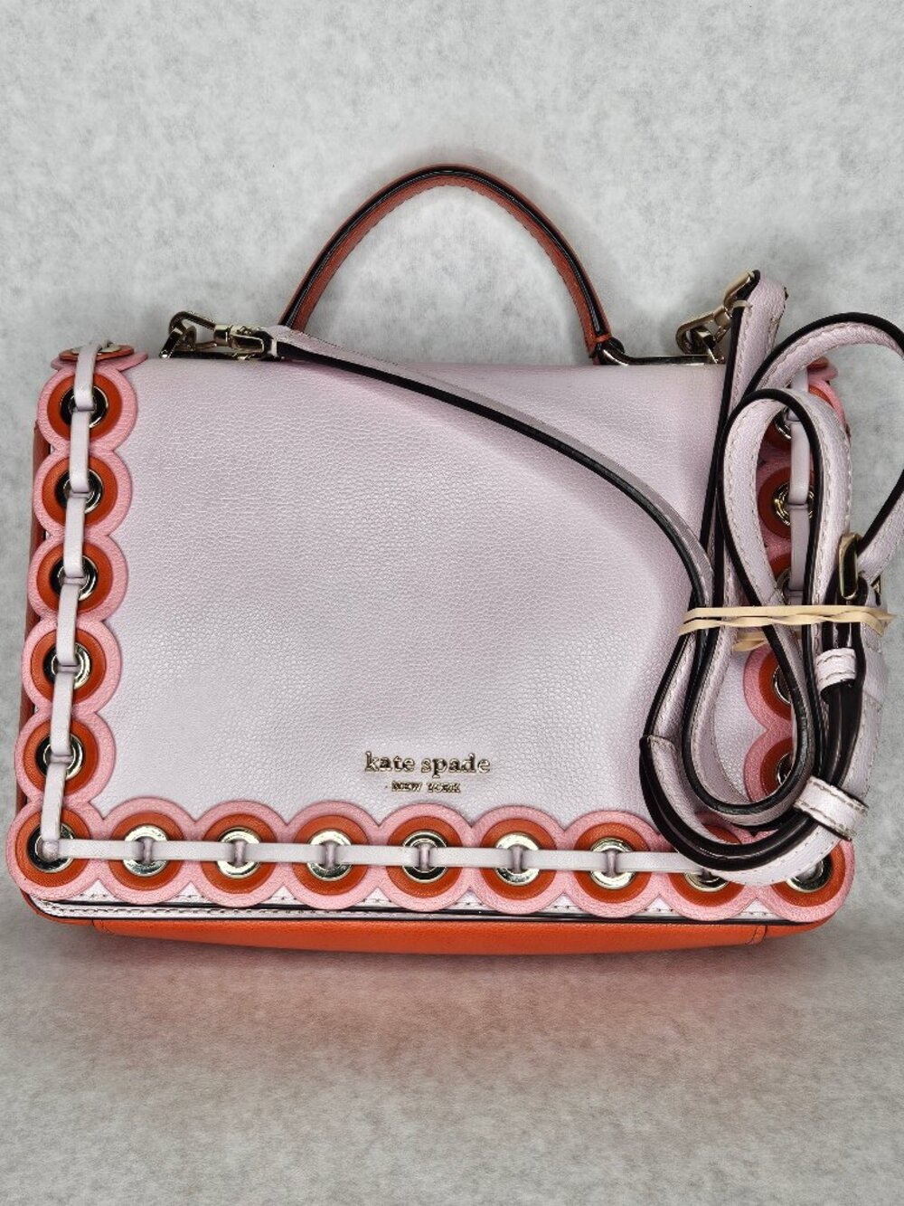 Kate Spade Peony Maisie Patterson Drive Crossbody Clutch Handbag Purse